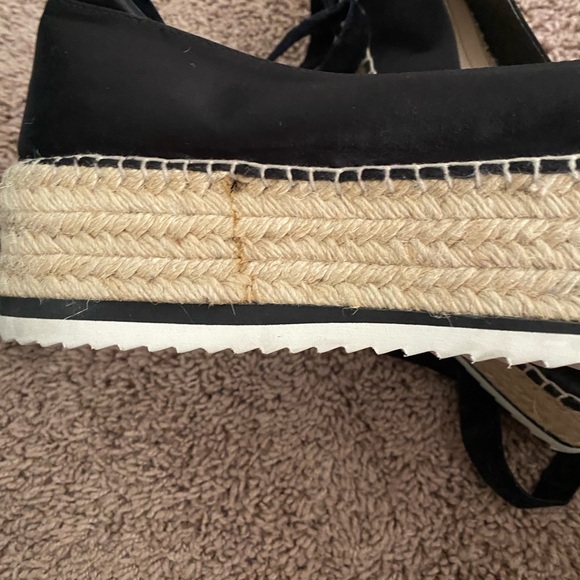 ZARA WOMAN SATIN TIE UP ESPADRILLES - Picture 7 of 7